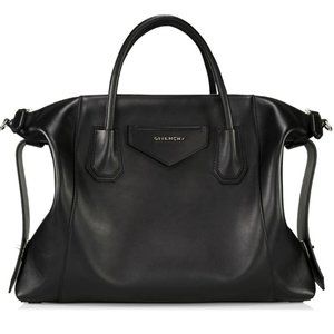 Givenchy Antigona Leather Satchel Shoulder Bag Black